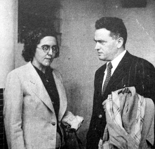 Gino Bibbi con Luce Fabbri