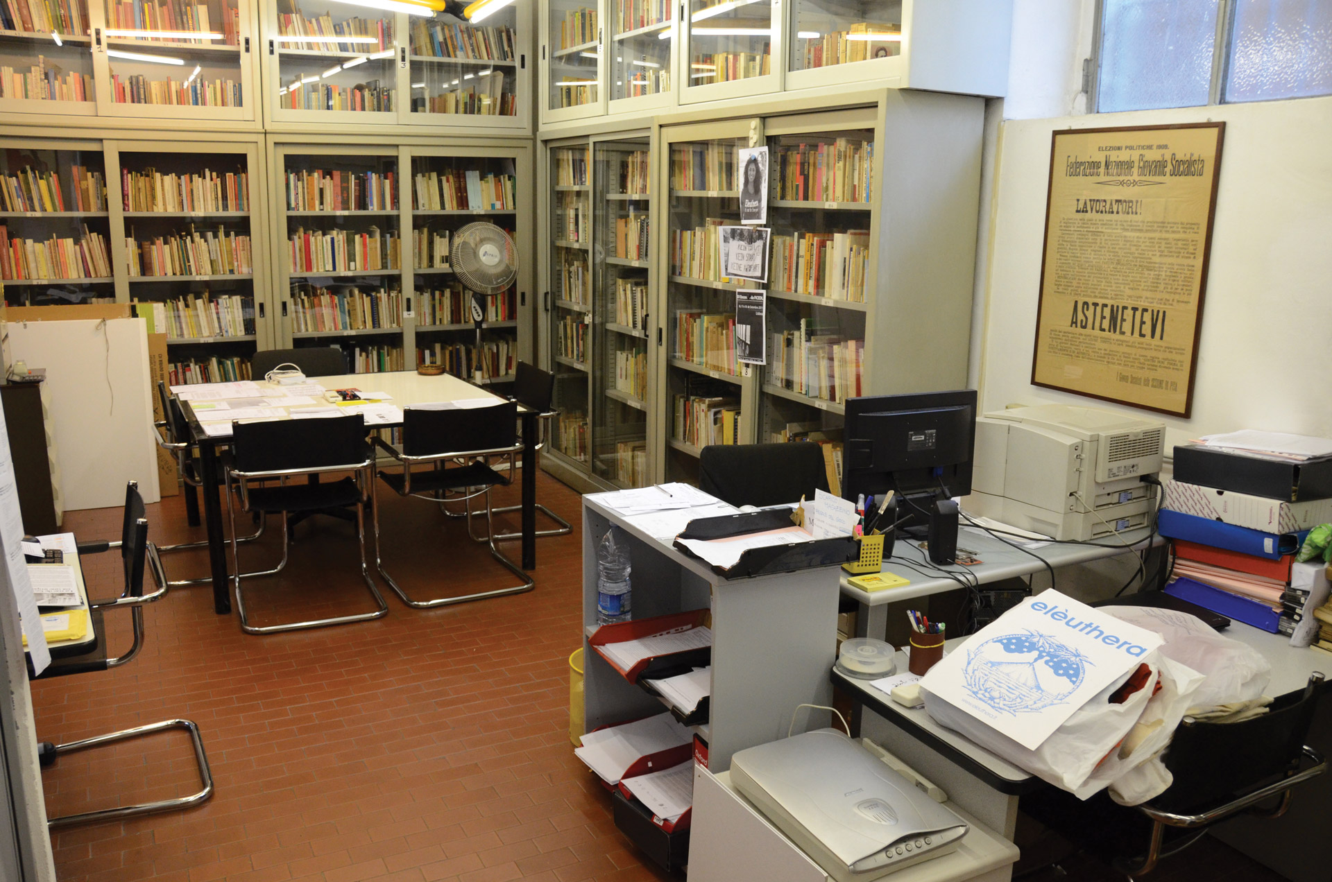 La sede di elèuthera in Via Rovetta 274, dal 1986 al 2015